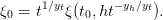      1∕y       − y∕y
ξ0 = t  tξ(t0,ht  h  t).
